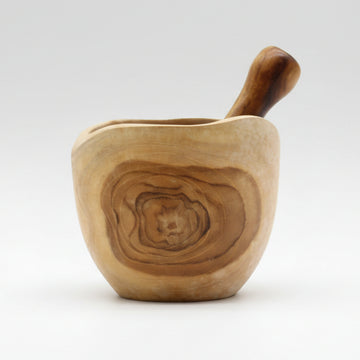 Ergo Teak Pestle & Mortar (Large)