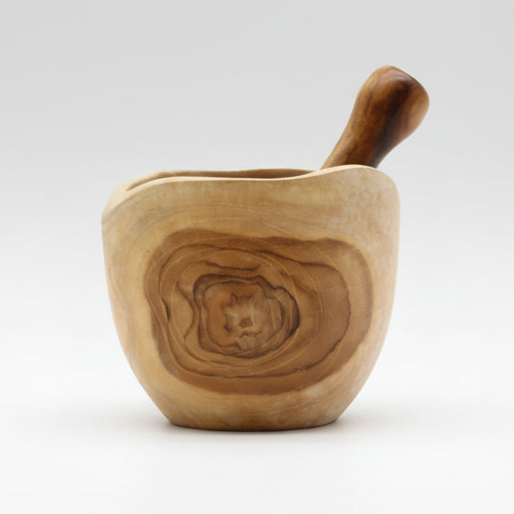 Ergo Teak Pestle & Mortar (Large)