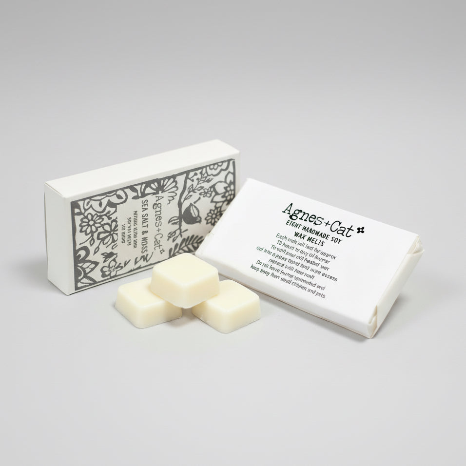 Box of 8 Wax Melts - Seasalt + Moss