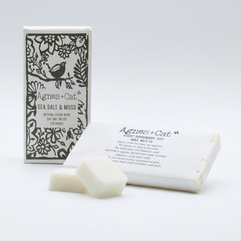 Box of 8 Wax Melts - Seasalt + Moss