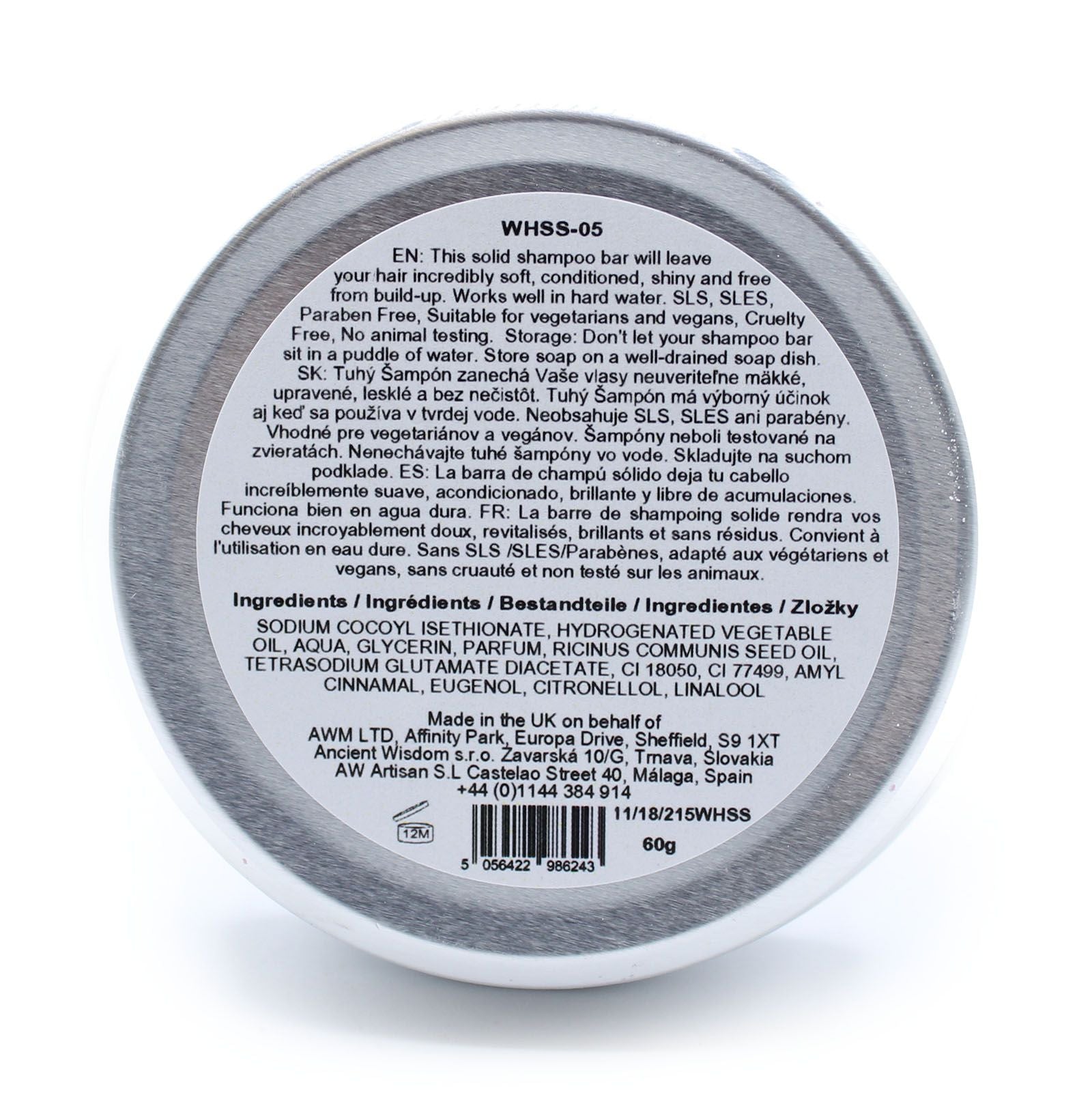 Wild Hare Solid Shampoo - Cherry Bonbon