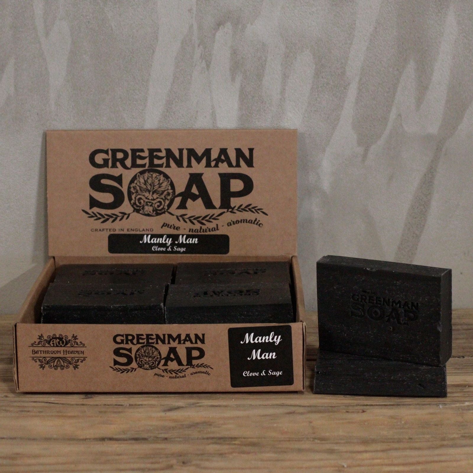 Greenman Soap 100g - Manly man