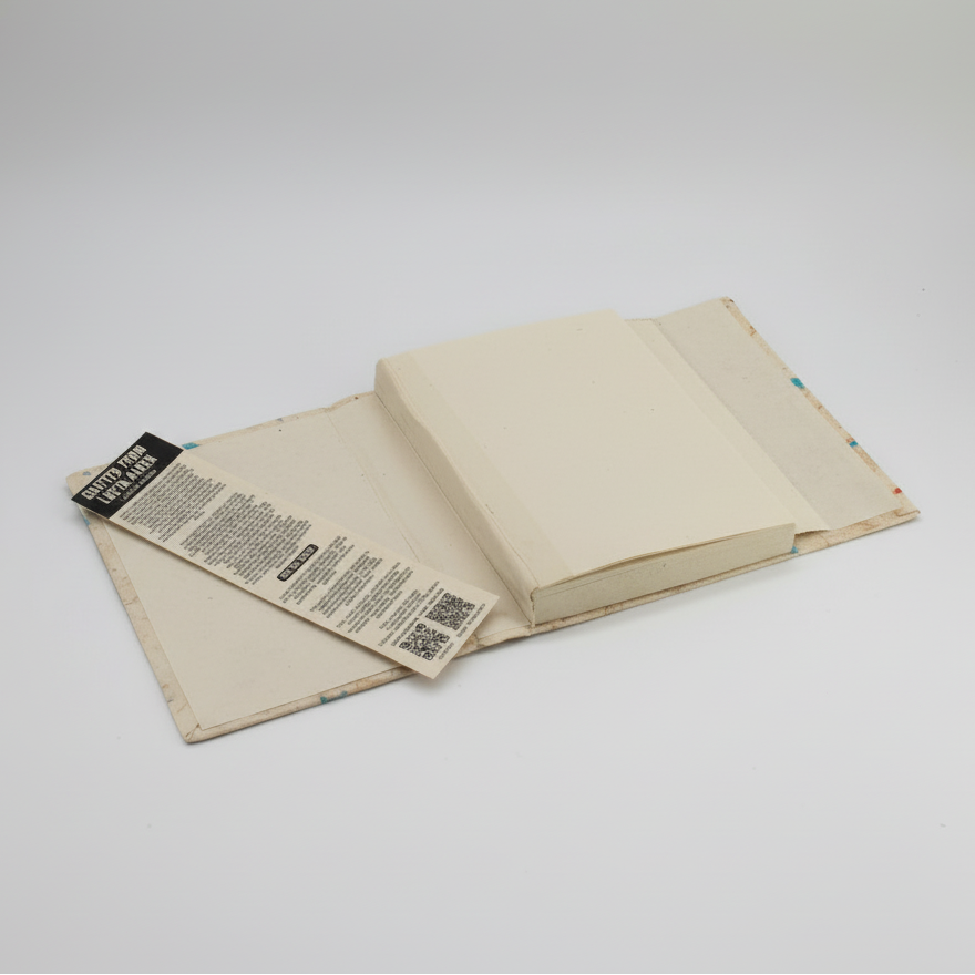 Mini Lokta Mixed Colour Cotton Notebook