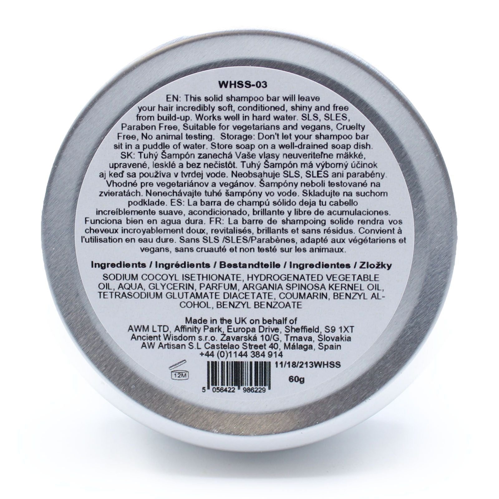 Wild Hare Solid Shampoo - Hairy Coconut