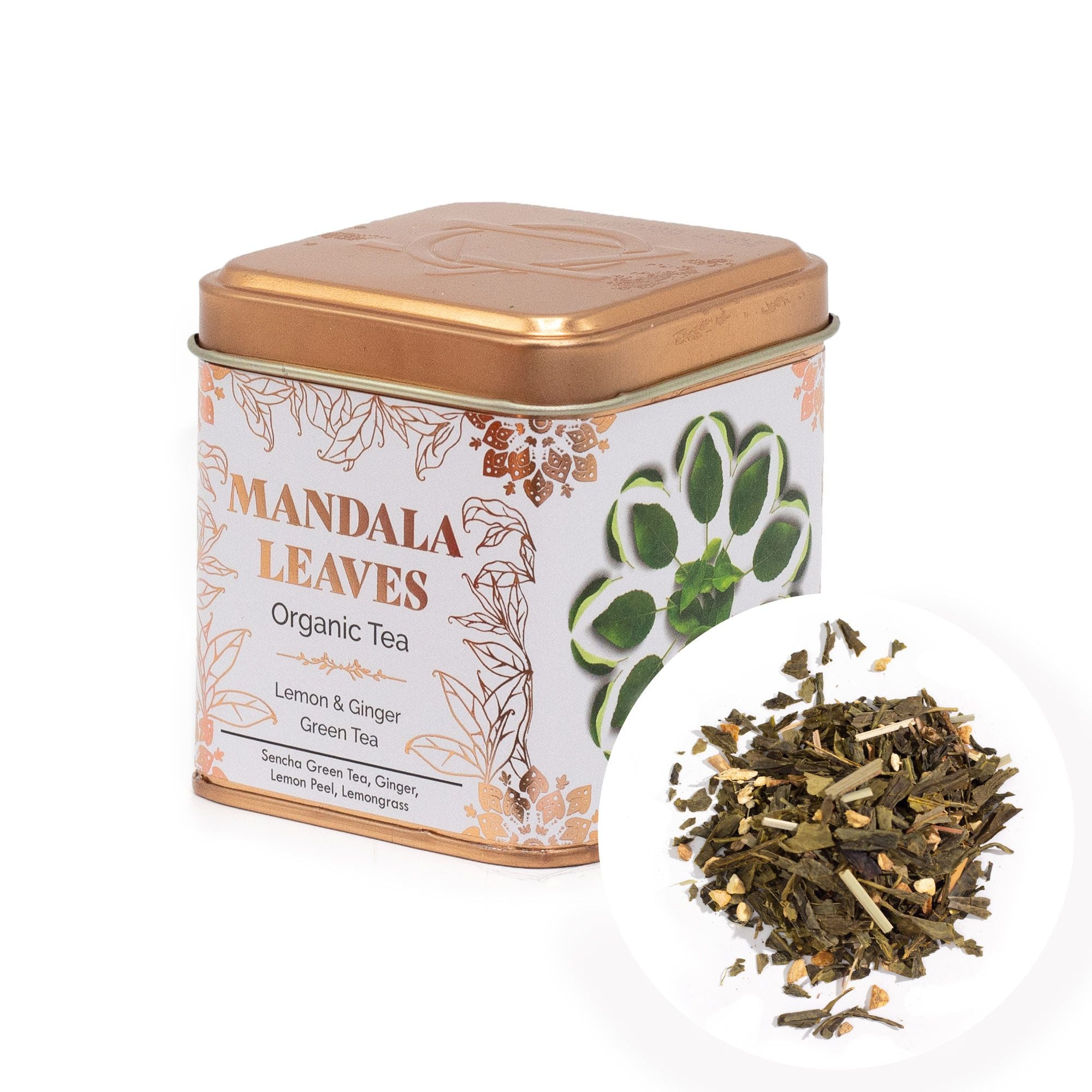 Eco Classic Green Tea with Lemon and Ginger