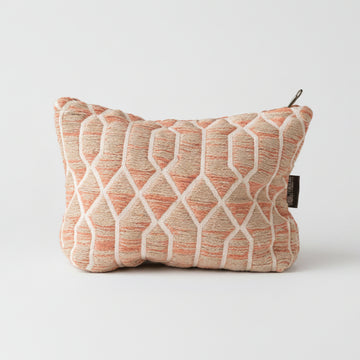 Nomad Sari Indian Jacquard Toiletry Bag - Rose Lattice