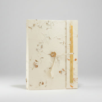 Lrg Lokta Mixed Flowers Notebook
