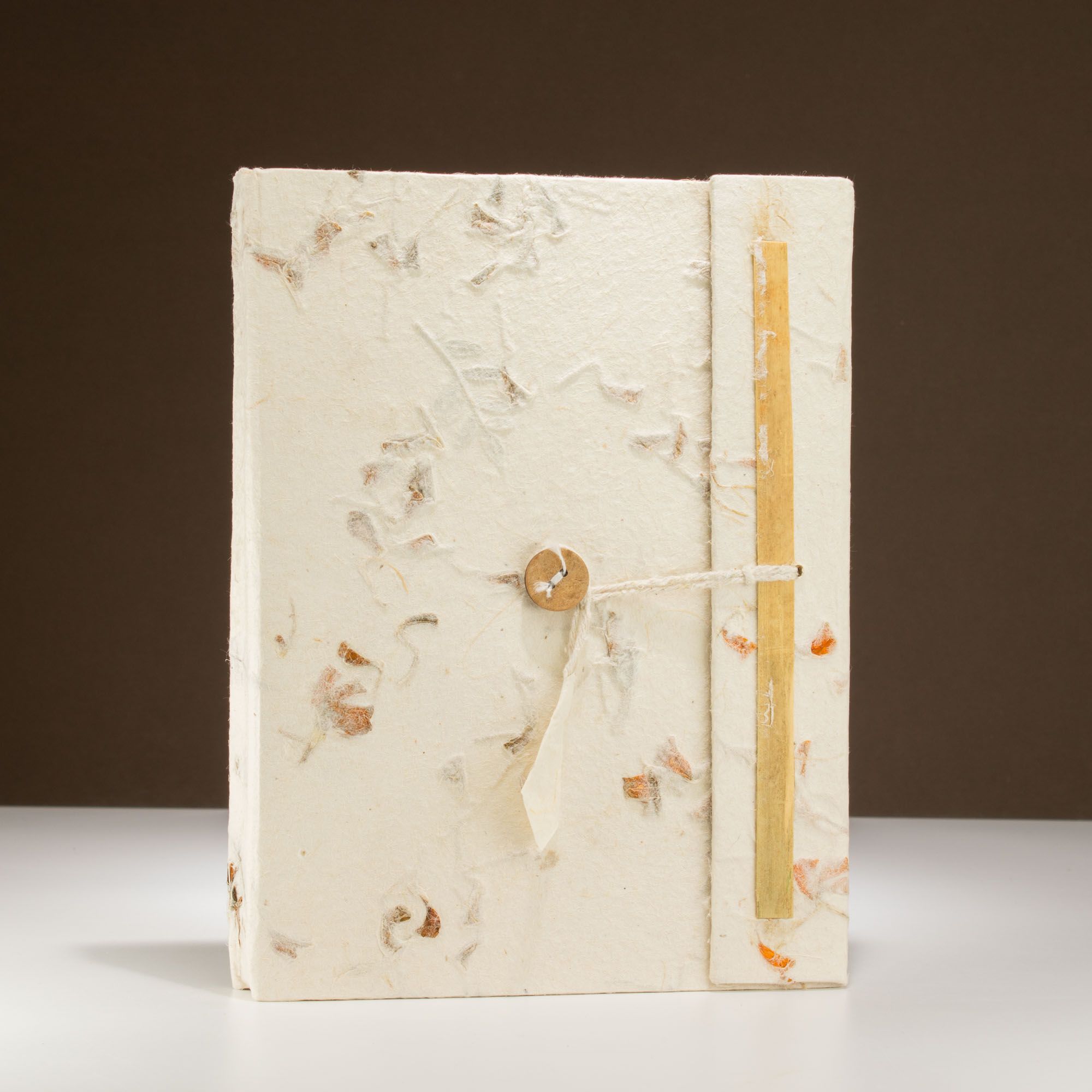 Lrg Lokta Mixed Flowers Notebook