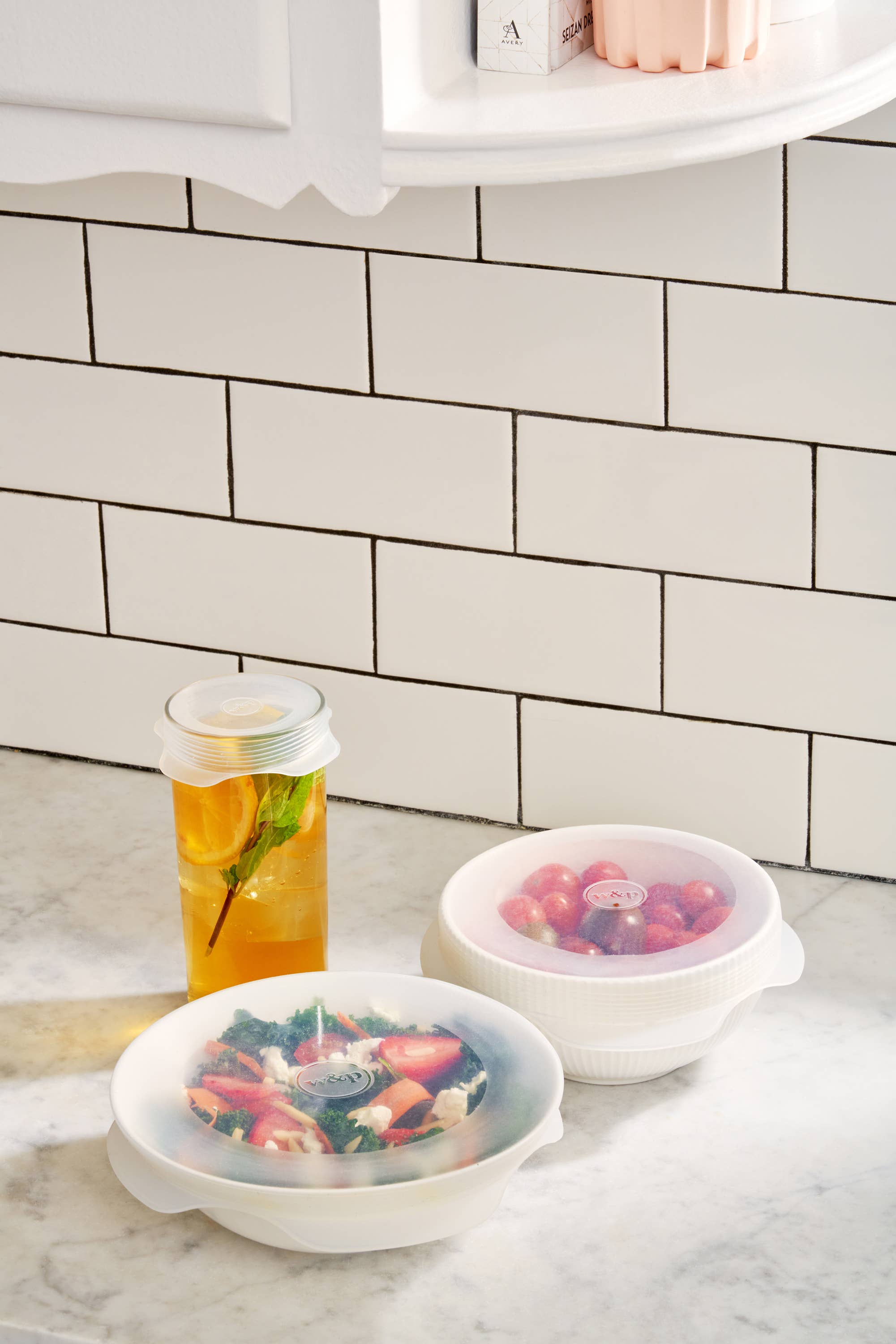 Coperchi elastici in silicone riutilizzabili - set da 6 