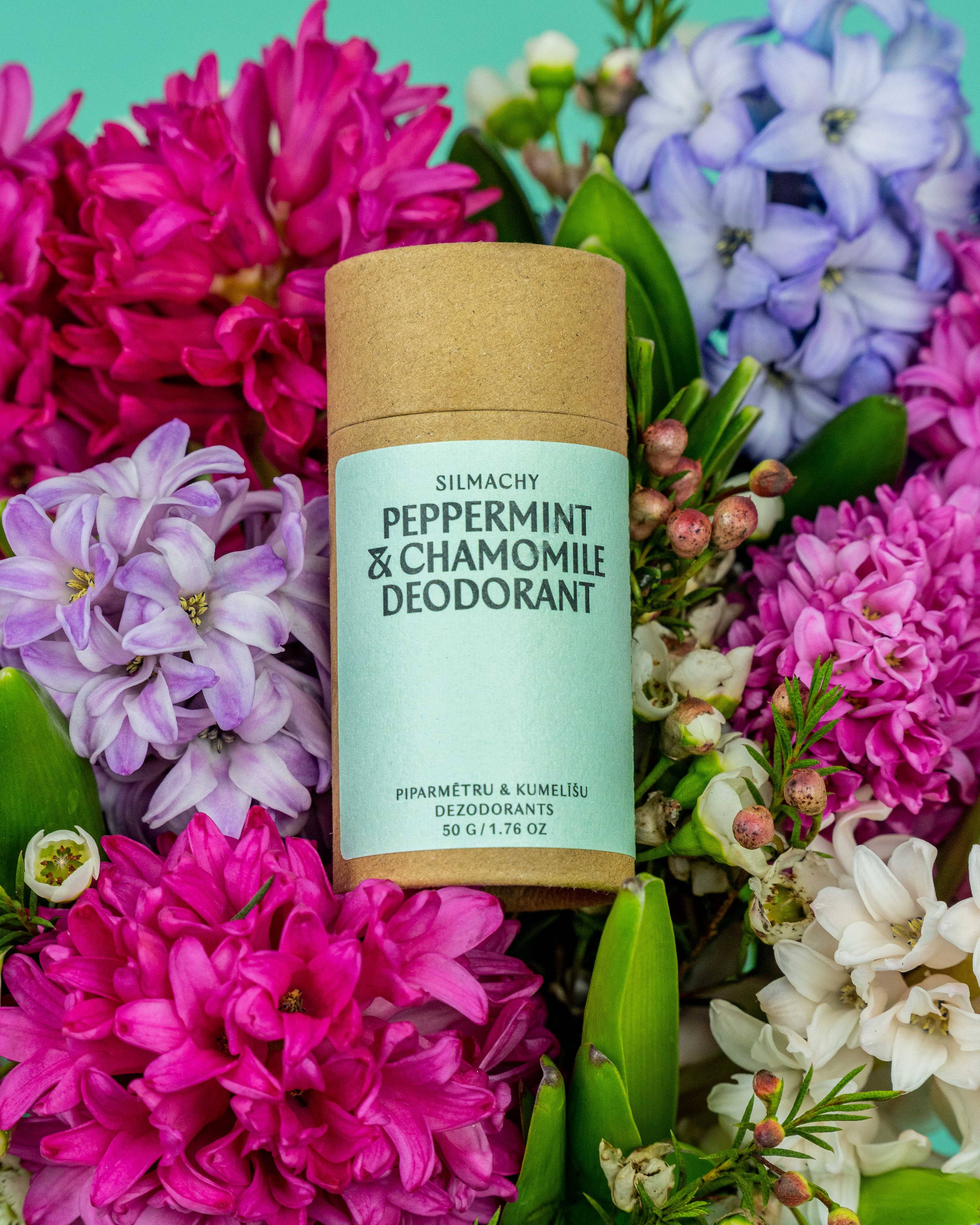 Aluminum-Free Natural Deodorant – Peppermint & Chamomile