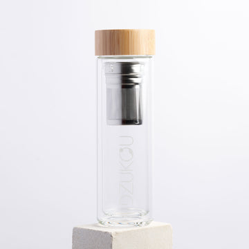 Bishop Falls - Glass Bamboo Tea Bottle 450 ml