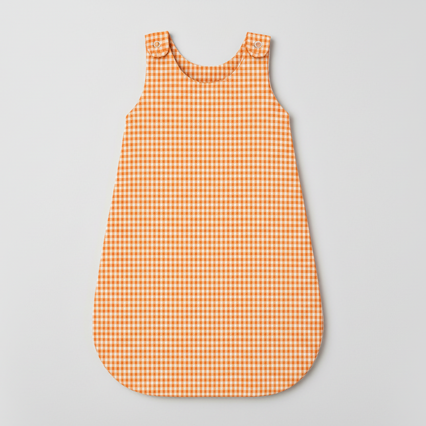 Organic Cotton Summer Sleeping Bag - Vichy
