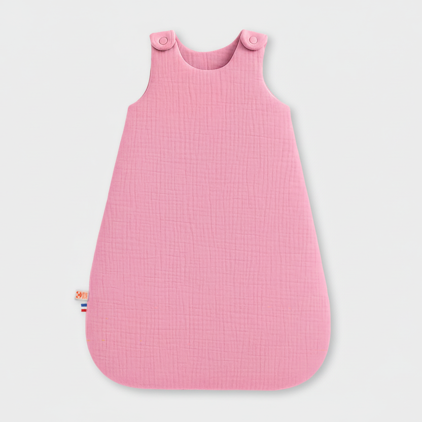 Organic Cotton Winter Sleeping Bag - Pink