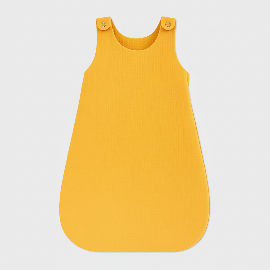 Organic Cotton Summer Sleeping Bag - Honey