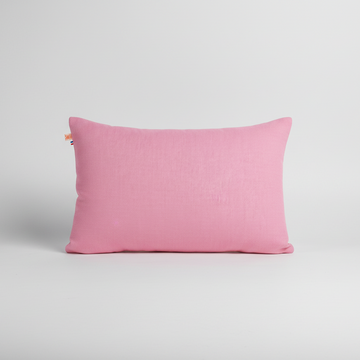 Organic Cotton Pillow - Pink