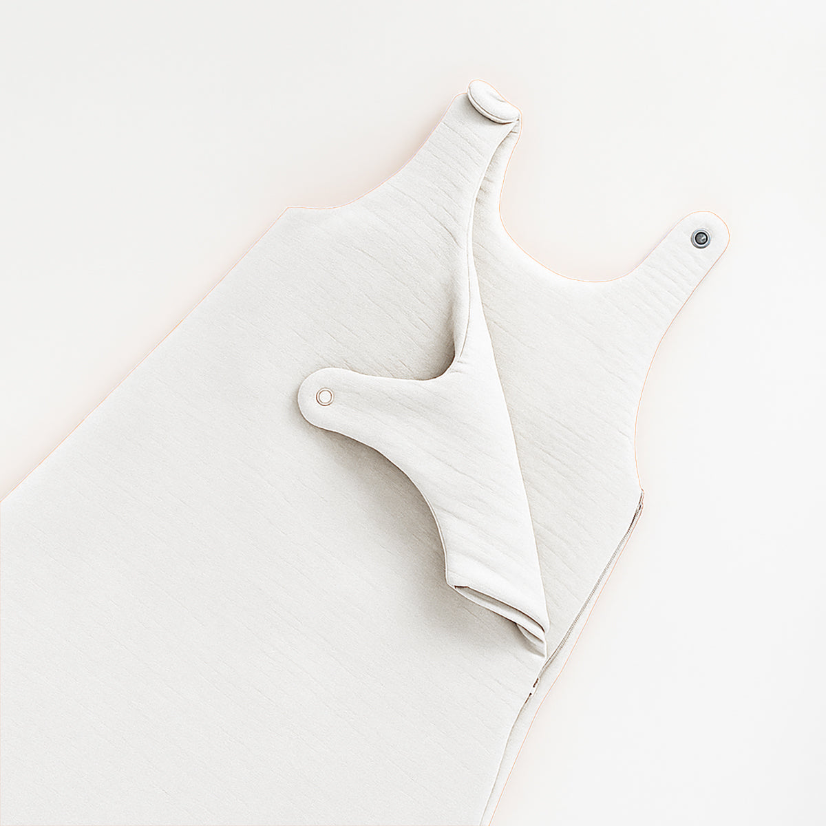 Organic Cotton Winter Sleeping Bag - White
