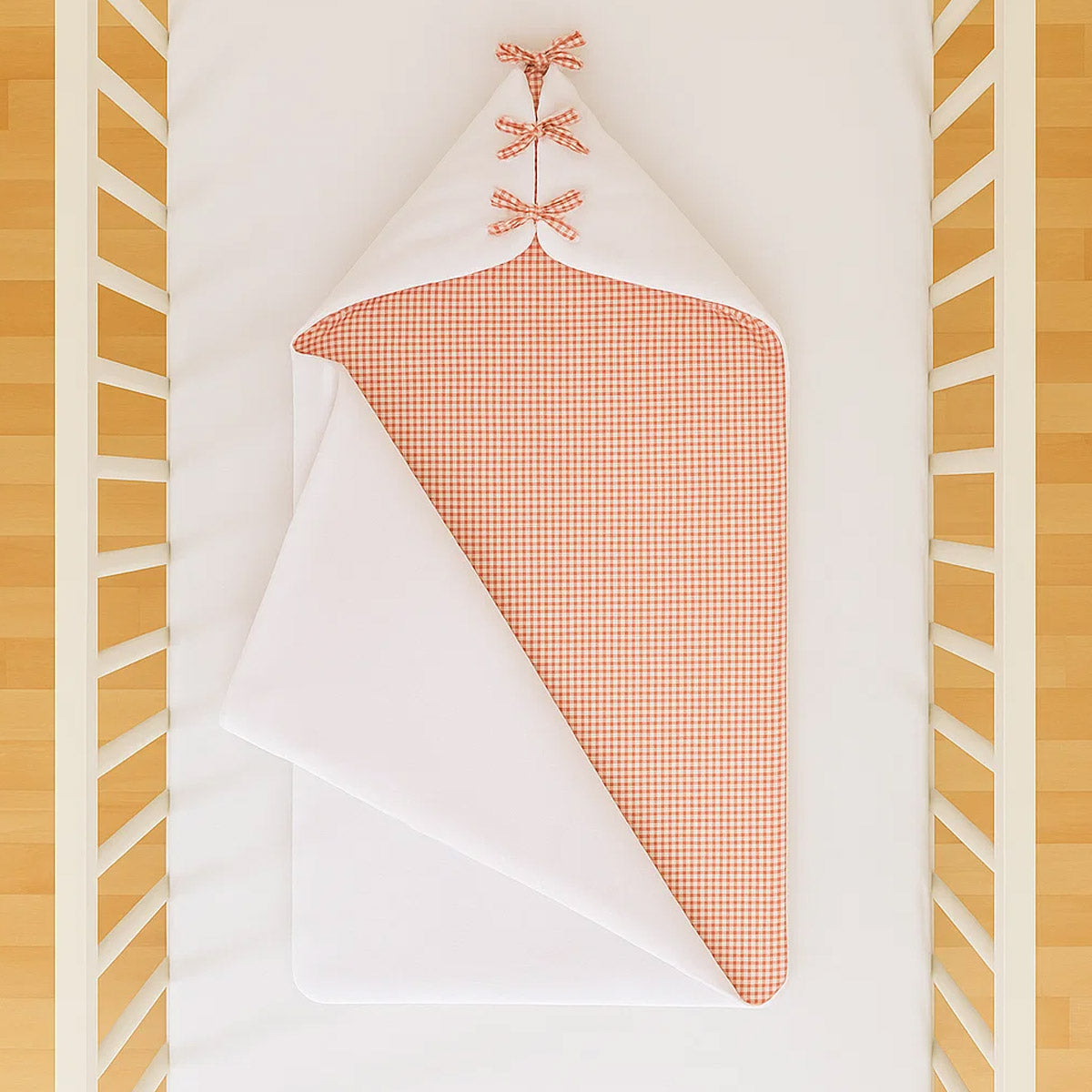Organic Cotton Bunting Bag - White