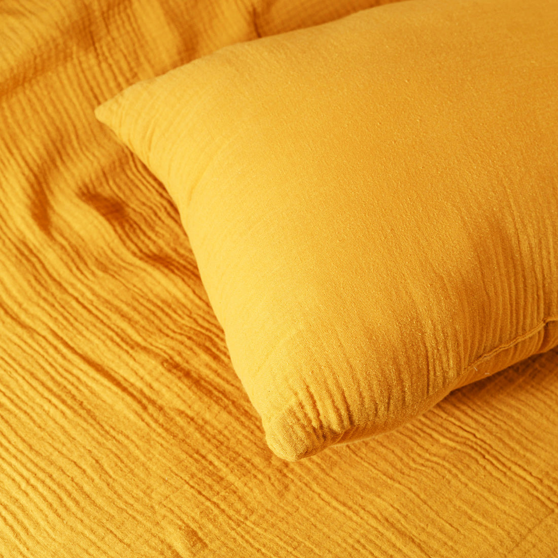 Organic Cotton Pillow - Honey