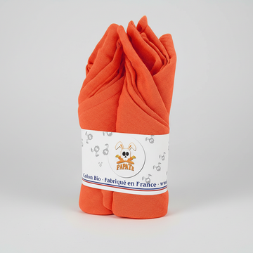 Organic Cotton Swaddles  - Strawberry