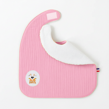 Organic Cotton Bib - Pink