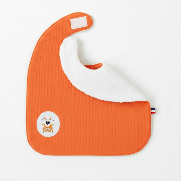 Organic Cotton Bib - Strawberry