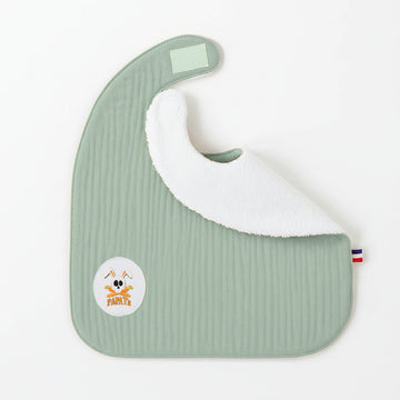 Organic Cotton Bib - Green