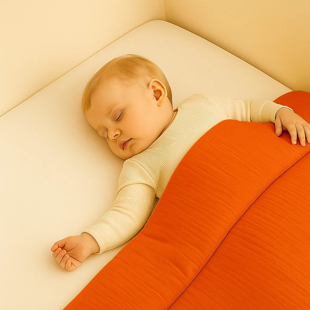 Organic Cotton Quilt - Strawberry