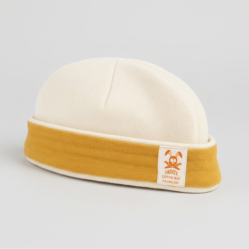 Newborn Hat in Organic Cotton - Honey