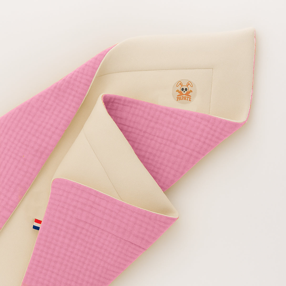 Organic Cotton Fleece Blanket -  Pink