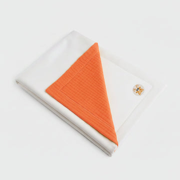 Organic Cotton Fleece Blanket -  Strawberry