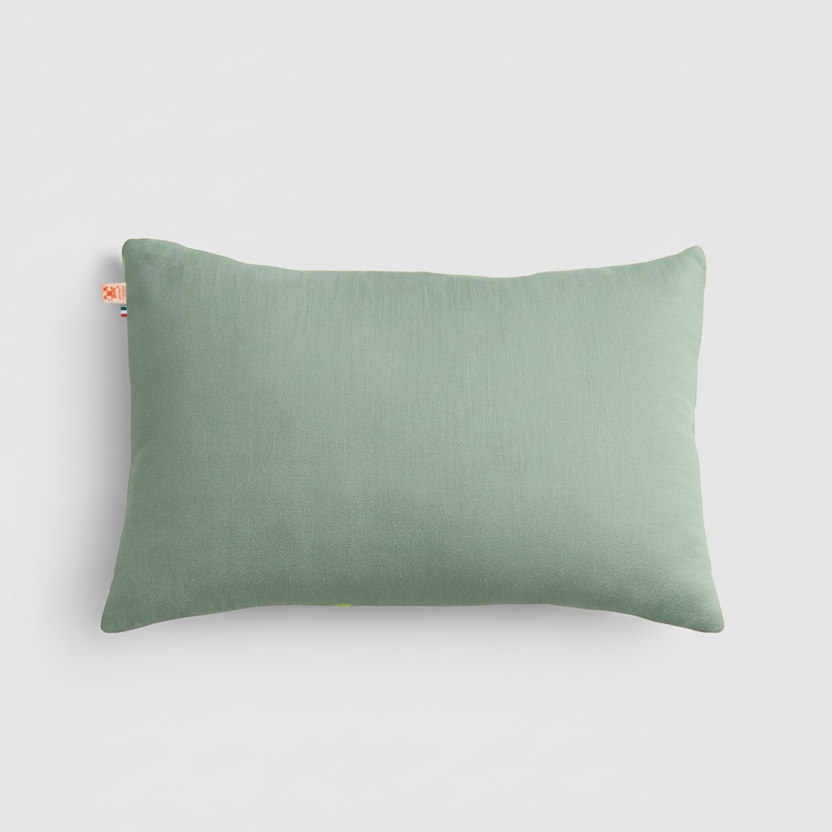 Organic Cotton Pillow - Green