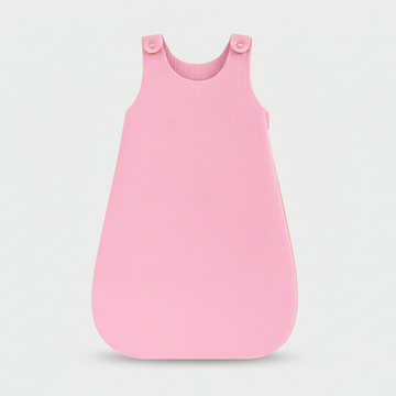 Organic Cotton Summer Sleeping Bag - Pink