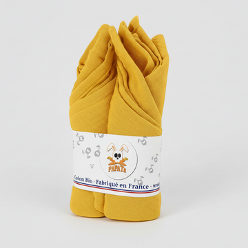 Organic Cotton Swaddles - Honey
