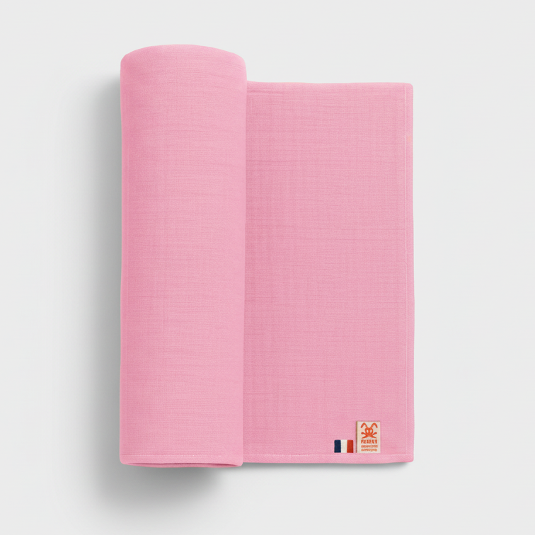 Maxi Organic Cotton Swaddles - Pink