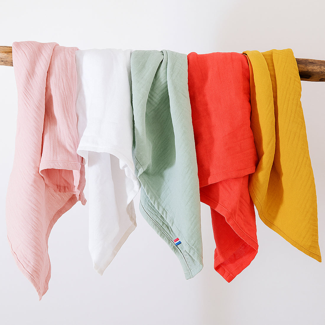 Organic Cotton Swaddles - Honey