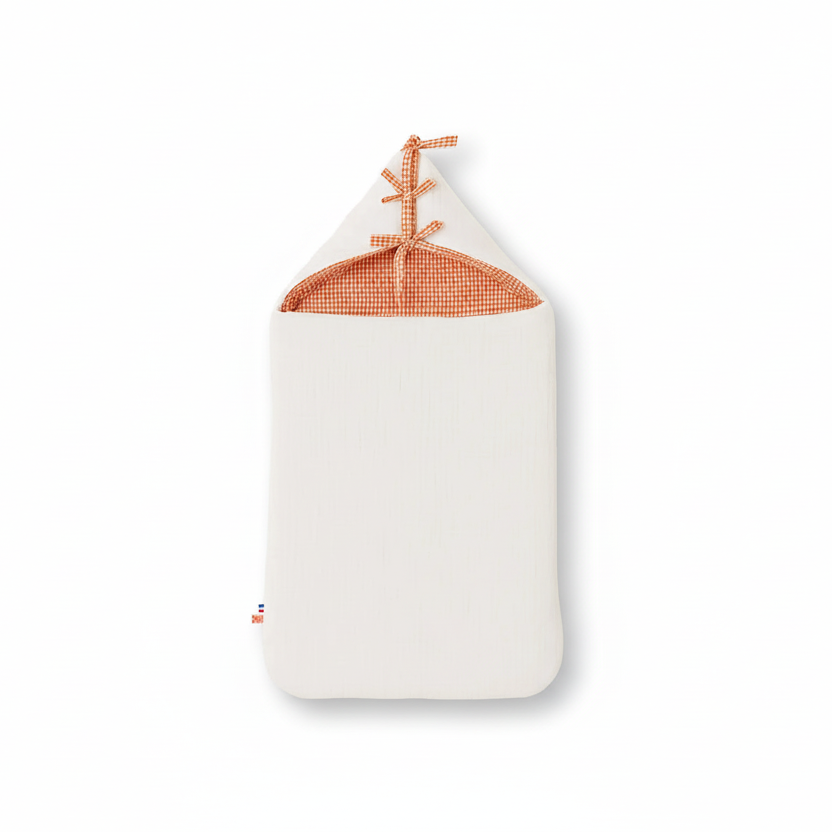 Organic Cotton Bunting Bag - White