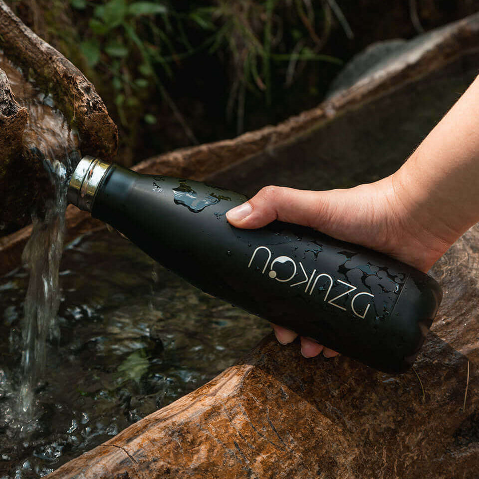 Mechuka - Bottiglia termica in acciaio inossidabile da 500 ml 