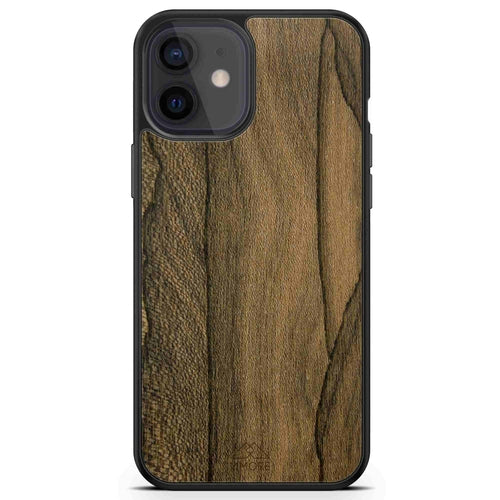 Ziricote rare wood phone case