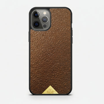 Organic phone case - Coffee