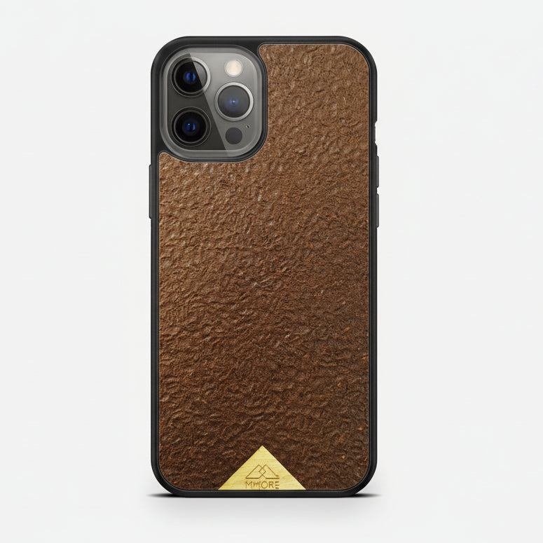 Organic phone case - Coffee