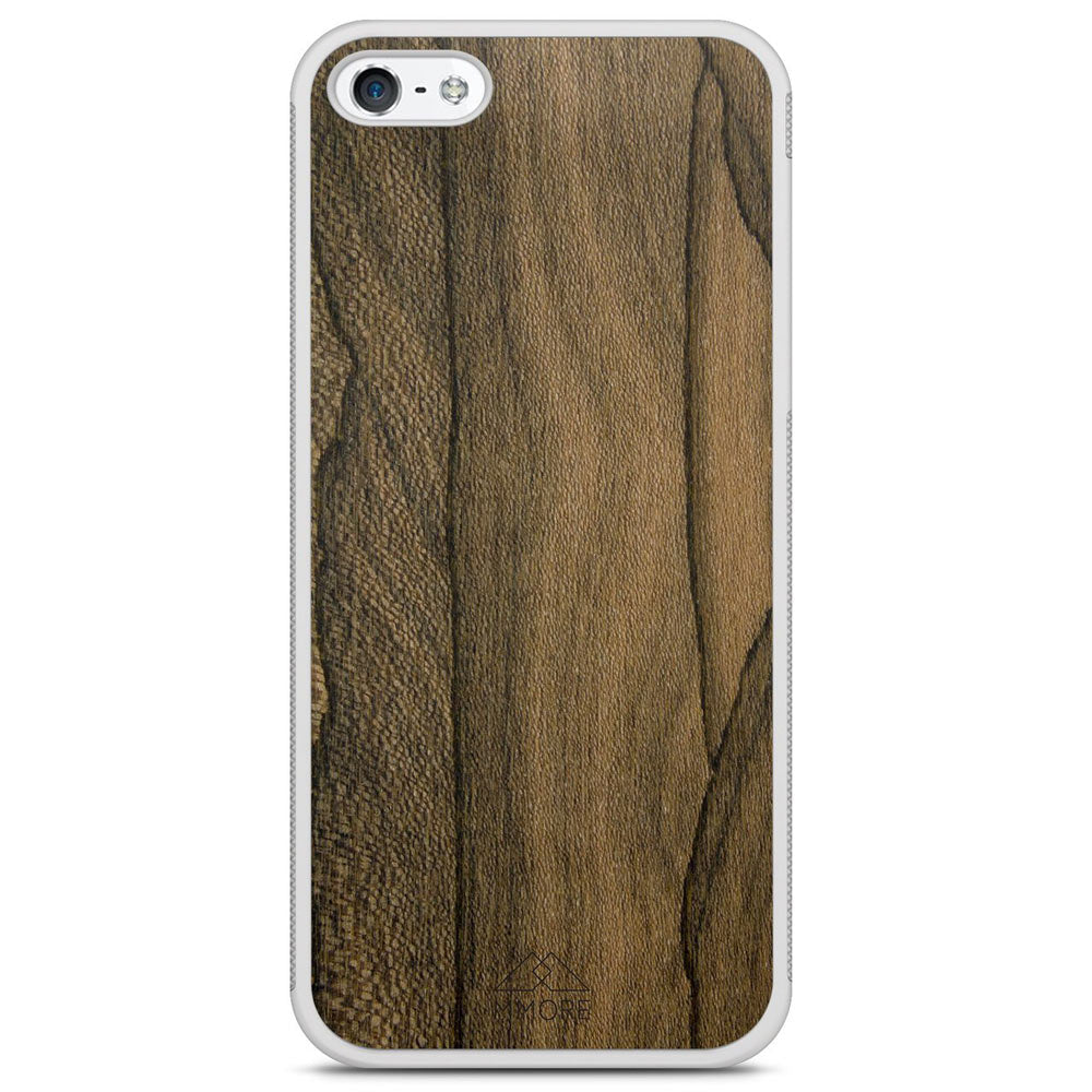 Ziricote rare wood phone case
