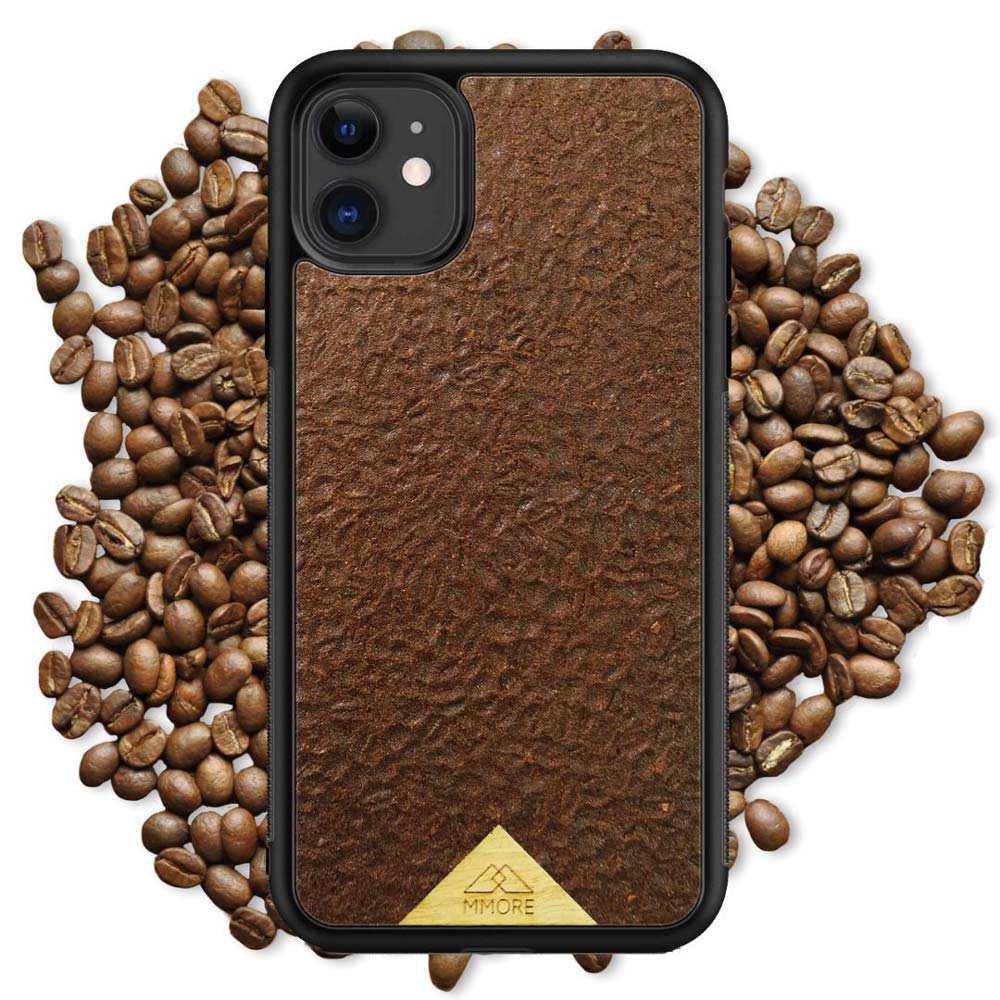 Organic phone case - Coffee