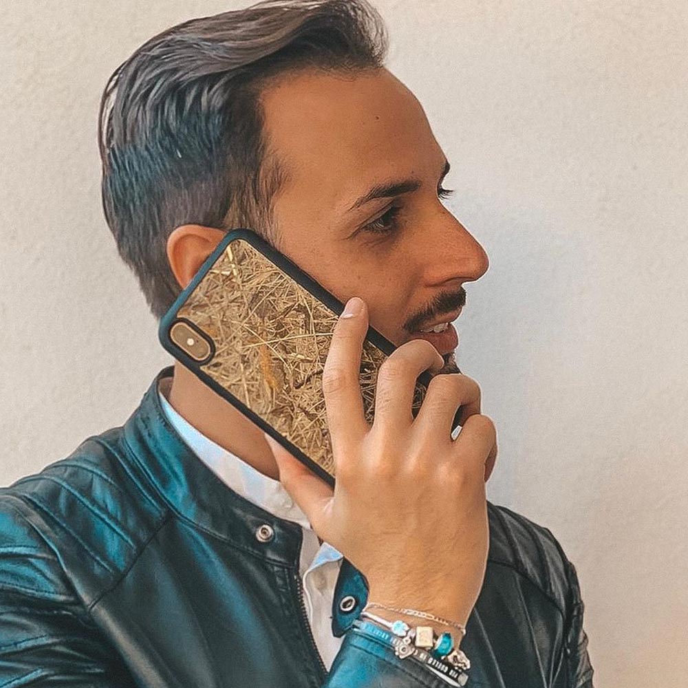 Organic phone case - Alpine Hay