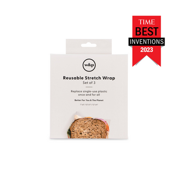 Reusable Silicone Stretch Wrap - Set of 3 Assorted Sizes