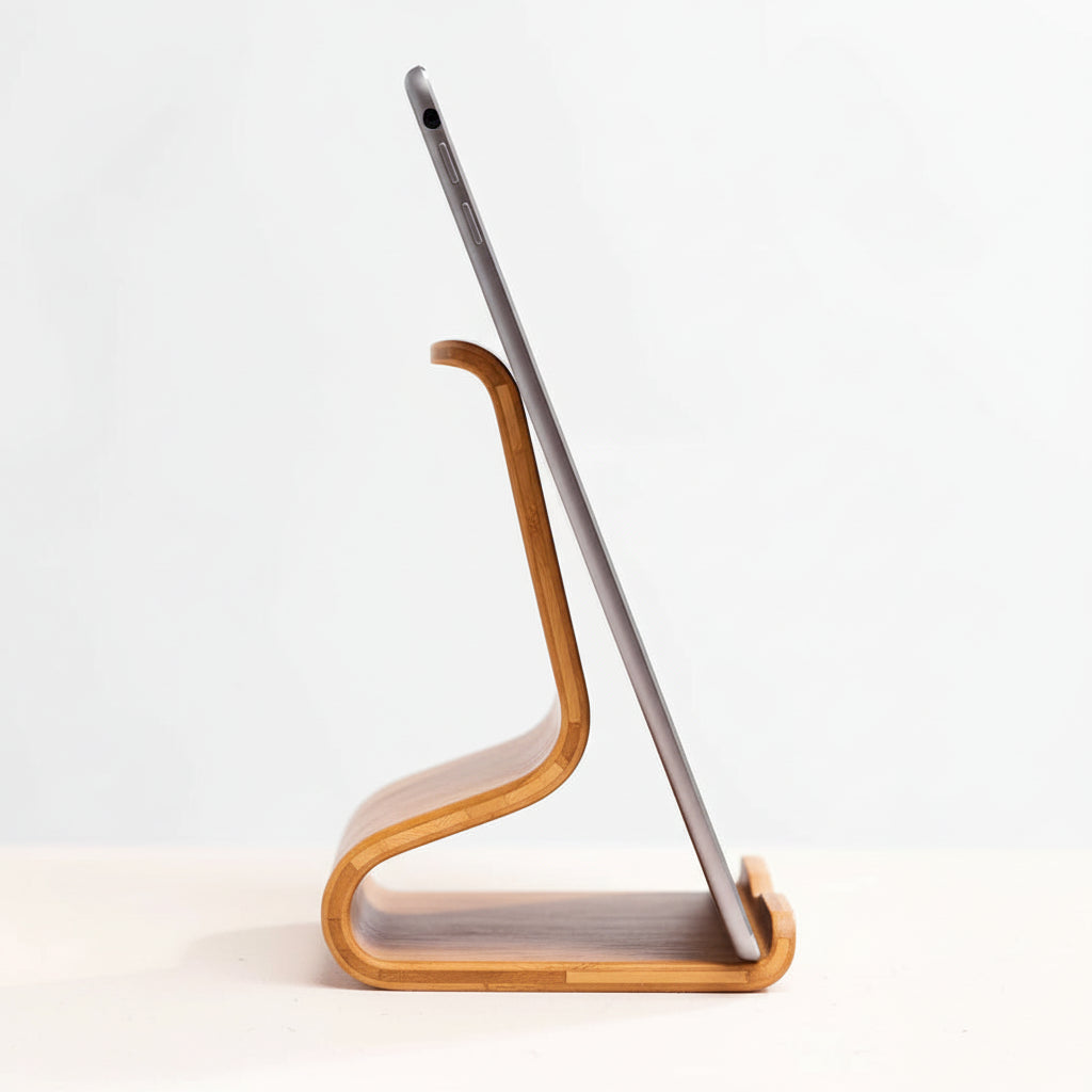 Majuli Islands - Wooden Tablet Stand